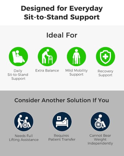 Couch Stand Assist for Seniors (White)