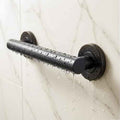 18" Decorative Grab Bar (Matte Black / 18 Inch)