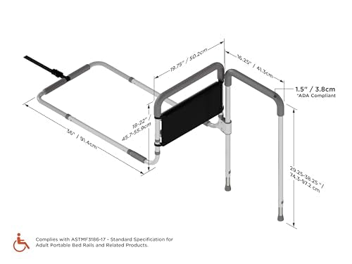 Smart Rail Pivoting Bed Rail