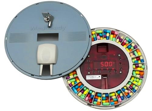 Automatic Pill Dispenser (1700 - with Alarm and Flashing Light)
