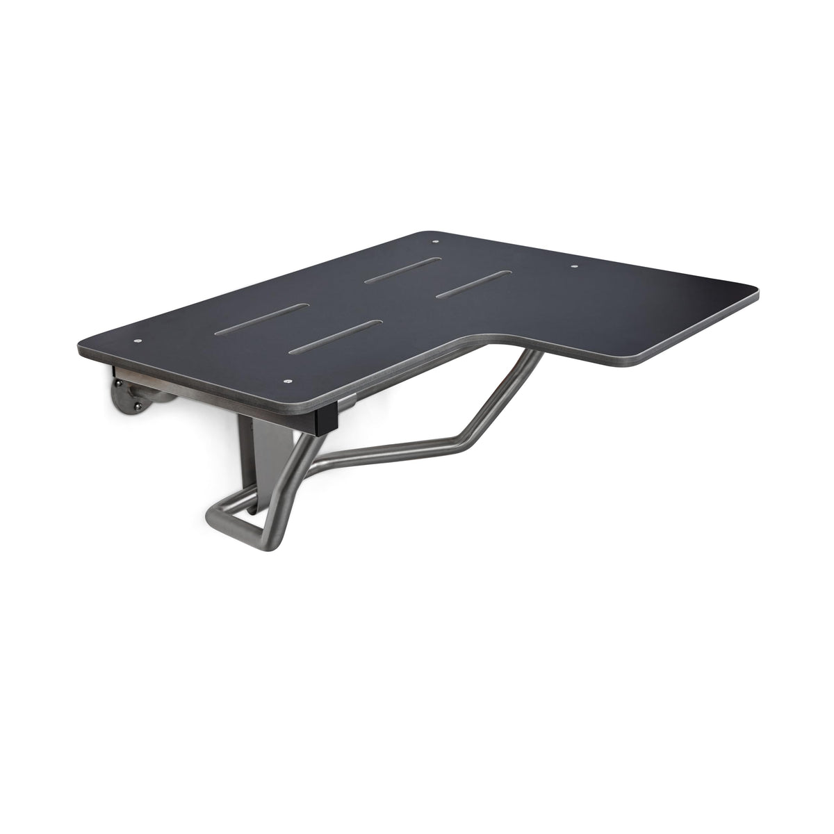 26" x 22.5” Black Reversible Folding Transfer Tub (26 x 22.5 / Matte Black)