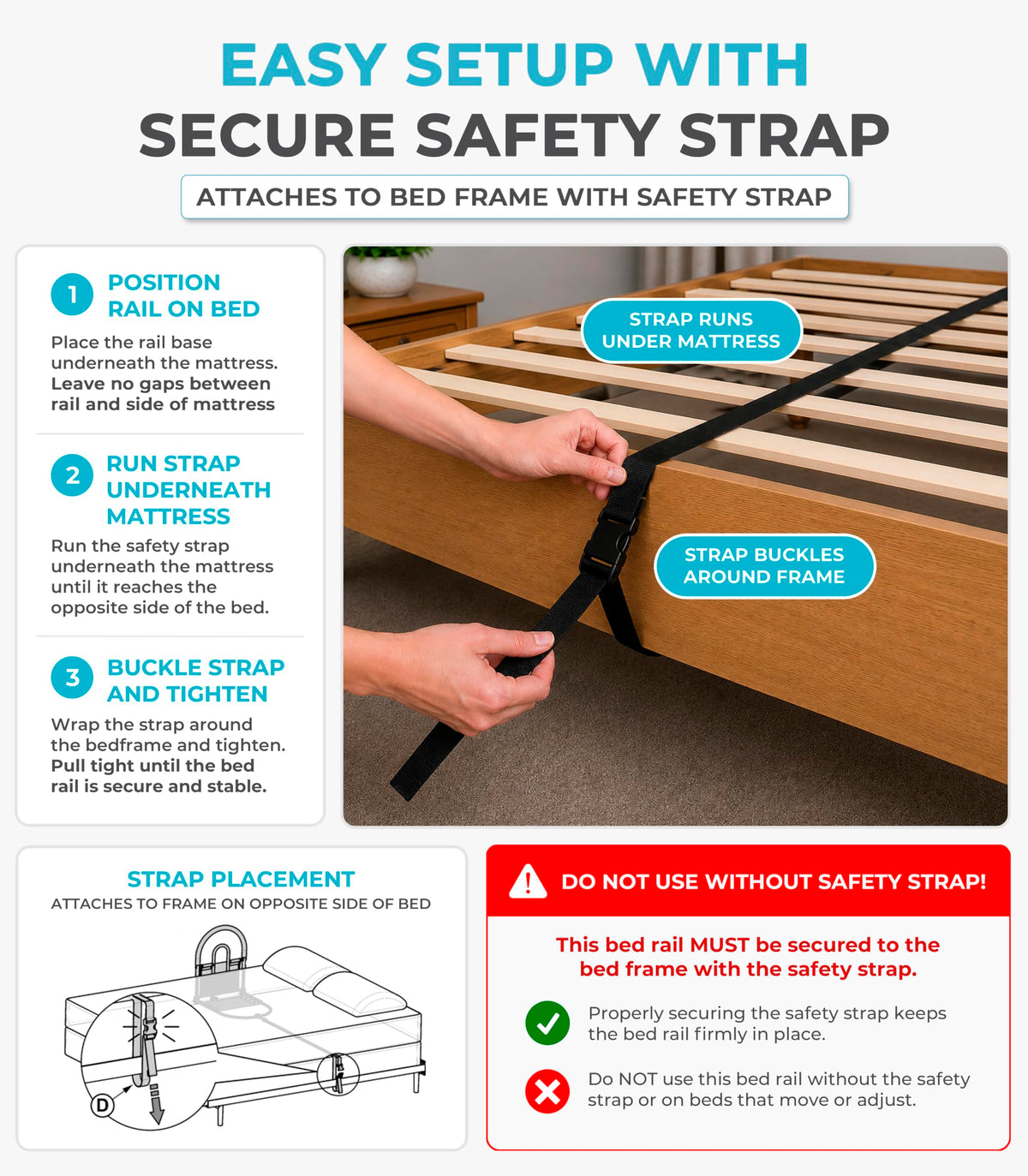 Bed Rail Advantage Traveler