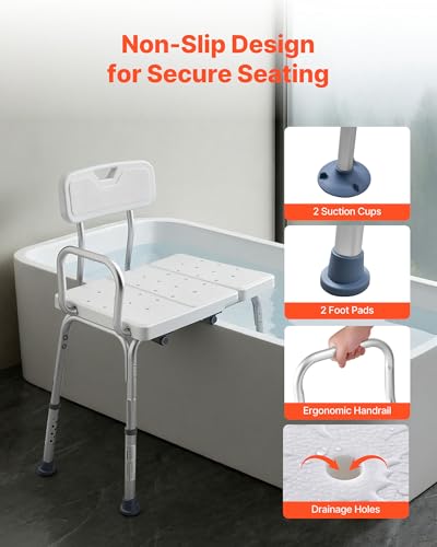 Tub Transfer Bench for Bathtub