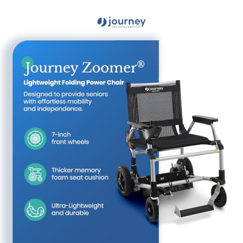 Journey Zoomer Electric Power Chair (Black / Right Joystick)