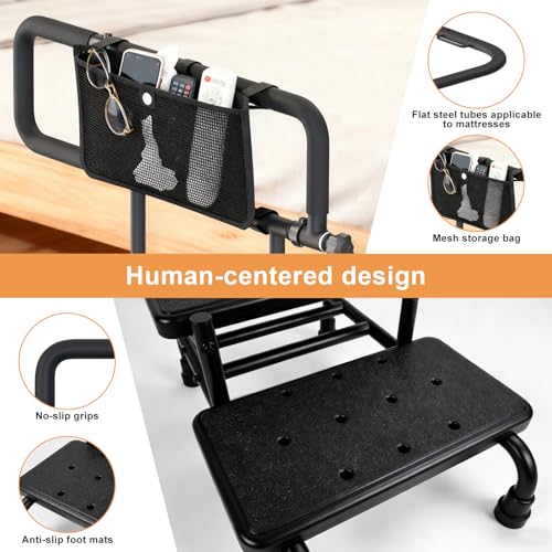 Bed Rails for Senior (Carbon Black)