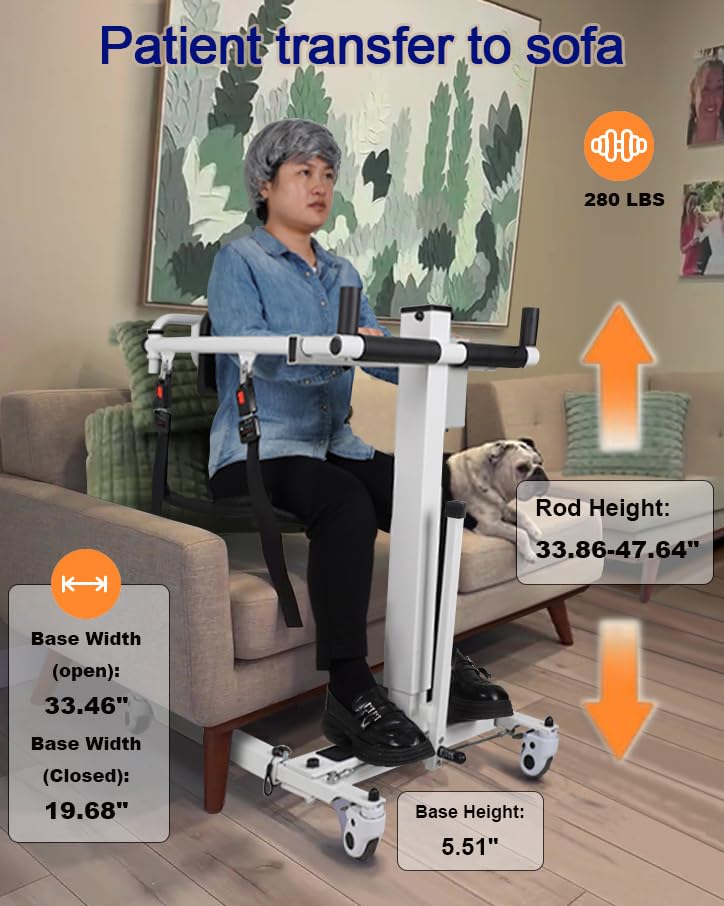 Electric Patient Lift Transfer Chair