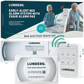 Wireless Early Alert Bed & Chair Alarm Set for Elderly