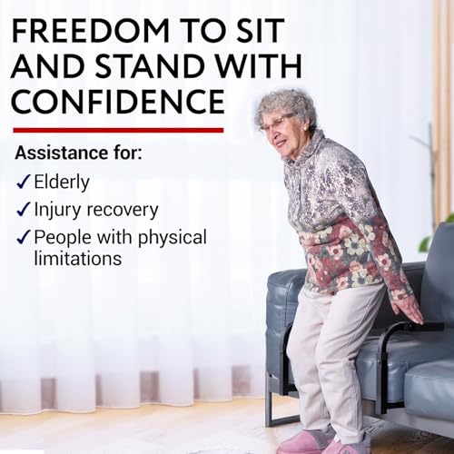 Adjustable Armchair Stand & Lift Assist Rail