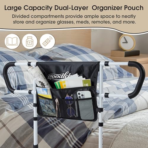 Double Bed Rail for Elderly Adults Safety