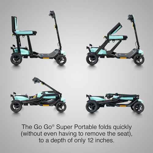 Go Go Super Portable Travel Lightweight Folding Mobility Scooter