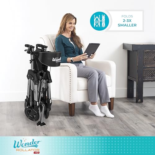 Heavy Duty Wonder Rollator (Regal Rose / Regal Rose)