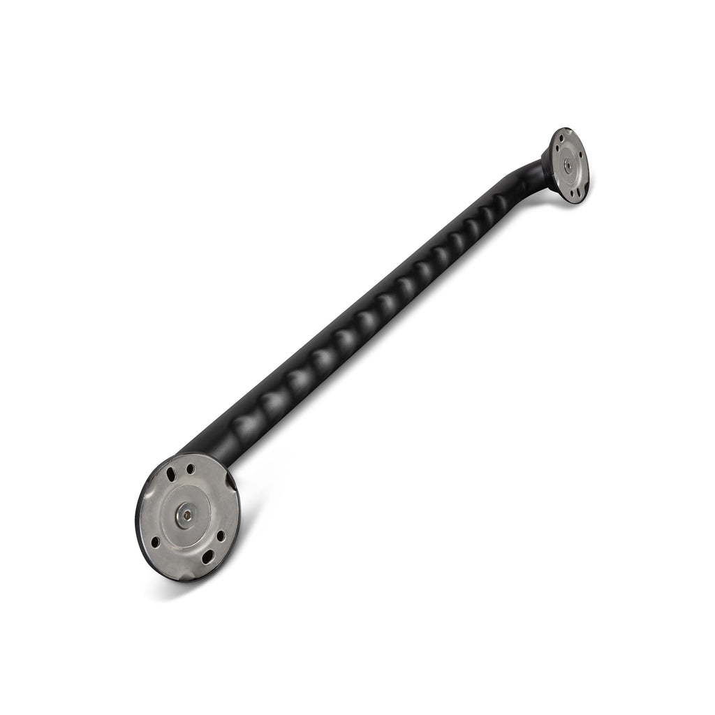 24 inch Finger Grip Grab Bar for Bathroom (Semi-Gloss Black / 24)