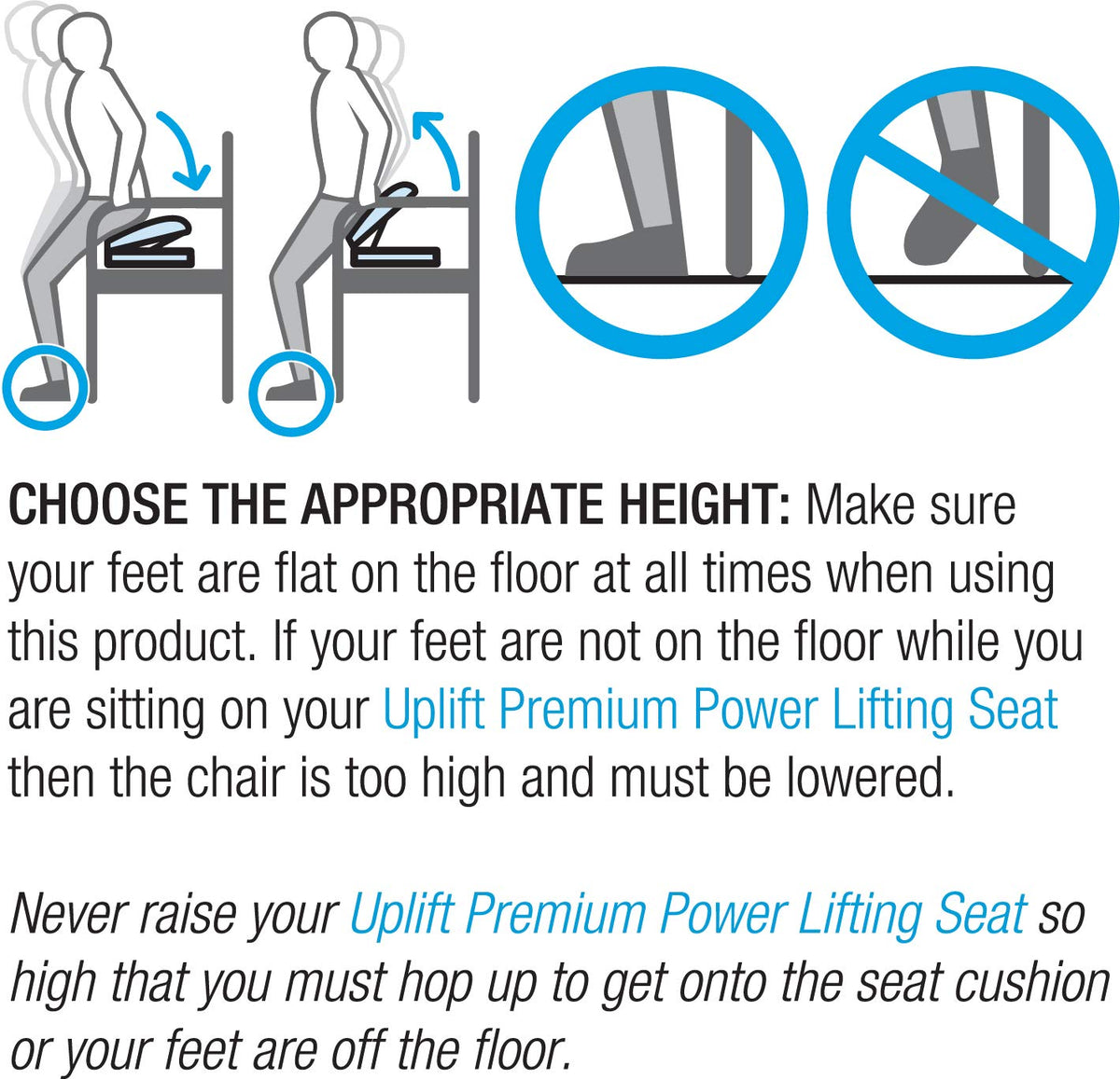 Upeasy Seat Assist (Wt Cap: 95 lbs - 220 lbs)