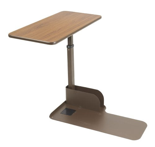 13085RN Right Side Seat Lift Chair Overbed Table (Walnut / Right)