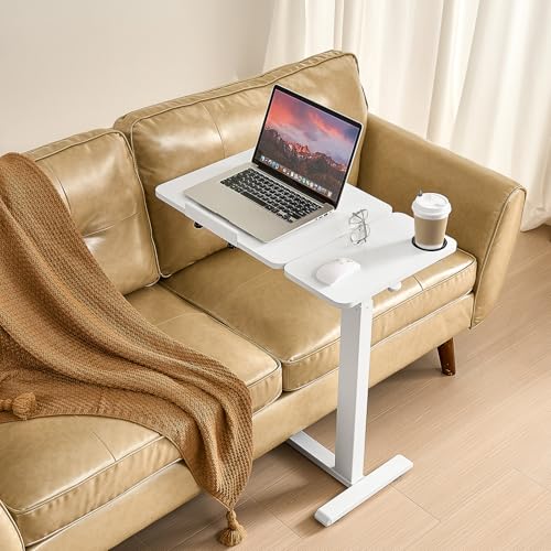 Overbed Table (White / Hidden Wheels)