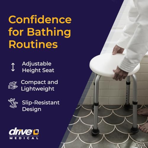 Shower Stool Adjustable Height