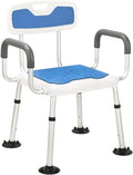 Shower Chair with Arms and Back for Inside Shower (C)