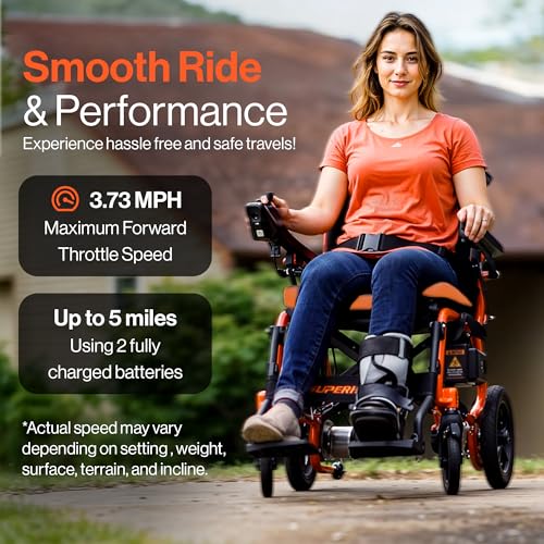 Electric Wheelchair (GoRide 2 - 300 Pound Max)