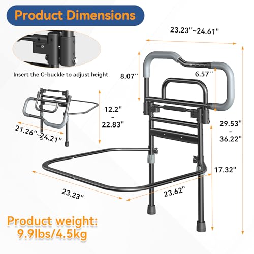 Bed Rails for Elderly Adults Safety