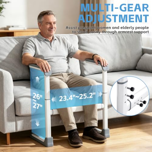 Adjustable Height and Width Couch Stand Assist Aid for Elderly