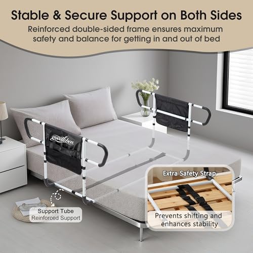 Double Bed Rail for Elderly Adults Safety