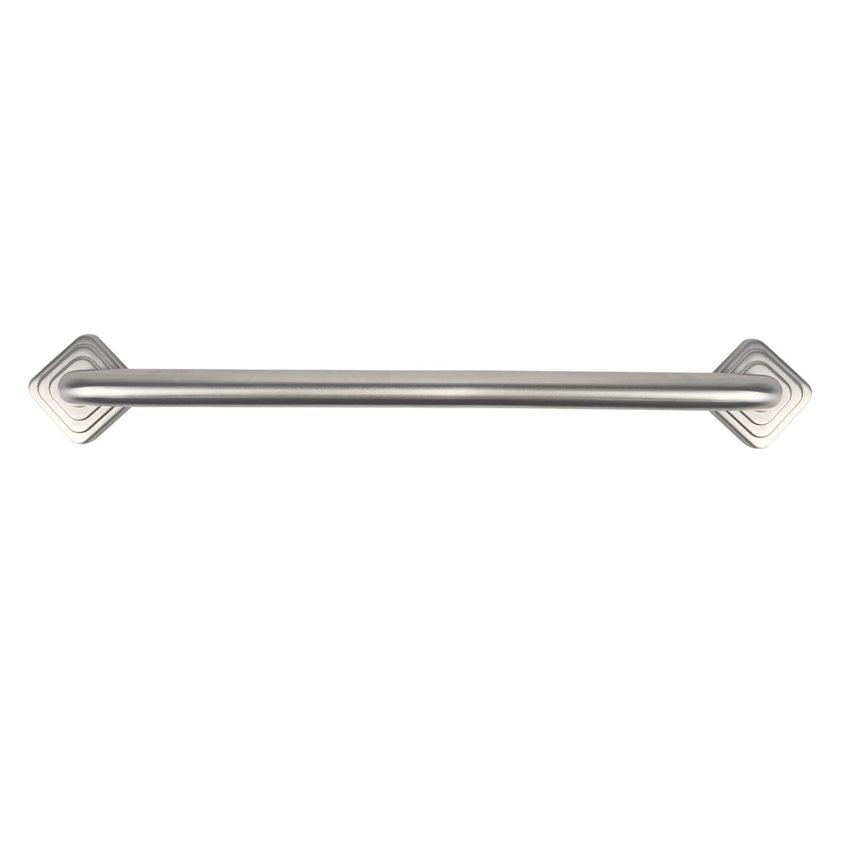 36 Inch Monarch Designer Grab Bar with Square Flanges (Satin / 36)