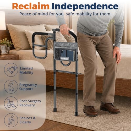 Bed Rails for Elderly Adults Safety