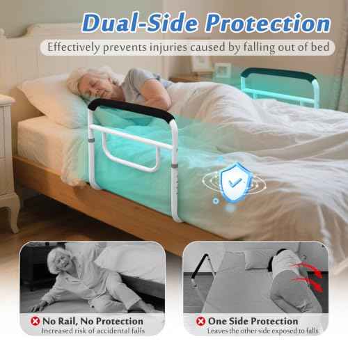Double Bed Rail (62"L × 20"W × 19"H)