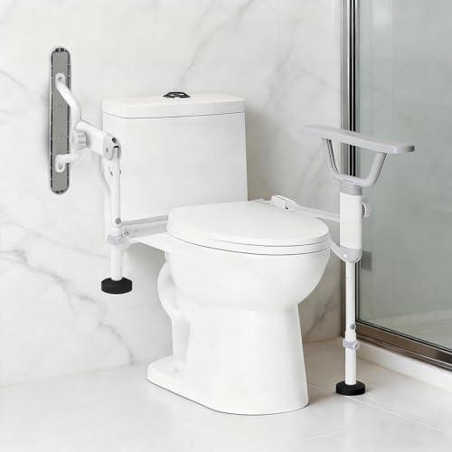 Folding Toilet Safety Rails