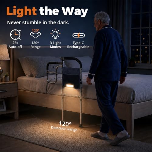 Bed Rails for Elderly Adults Safety
