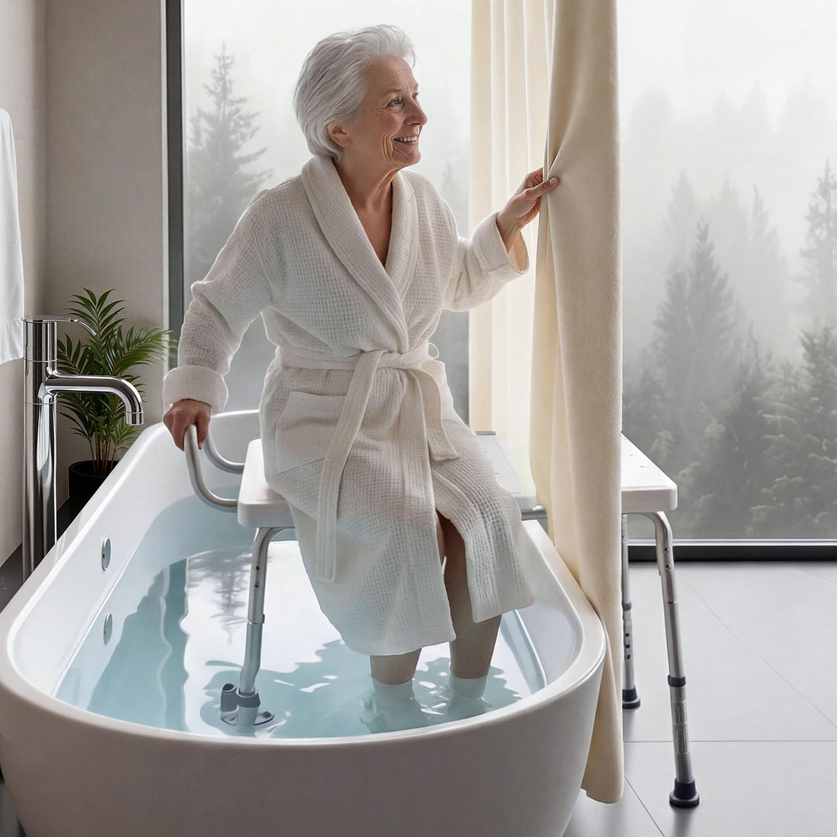 Tub Transfer Bench for Bathtub