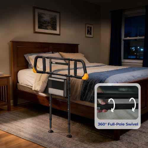 Bed Rails for Elderly Adults Safety with 400 lbs Weight Capacity (4-XL)