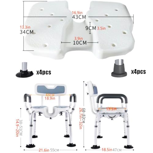 Heavy Duty Shower Chair Seat (Fixed Payment)