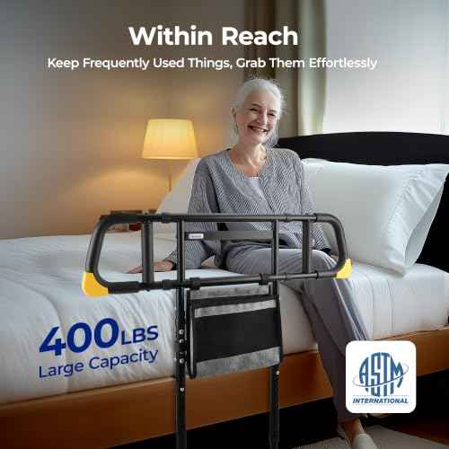 Bed Rails for Elderly Adults Safety with 400 lbs Weight Capacity (4-XL)