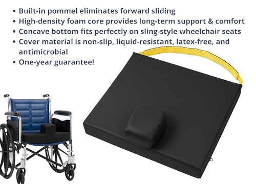 Wedge Pommel Cushion for Wheelchair