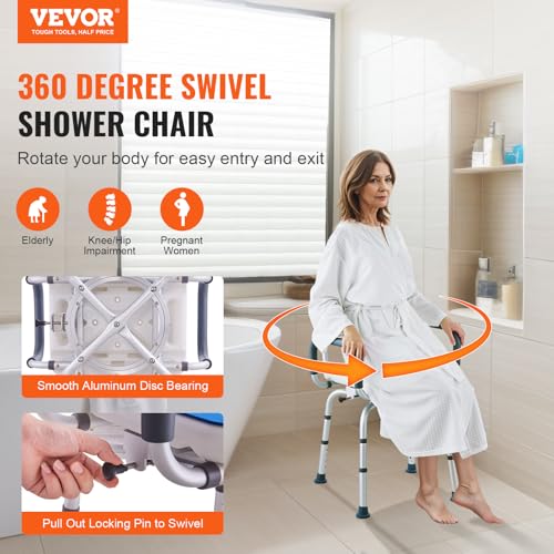 Swivel Shower Chair 360 Degree