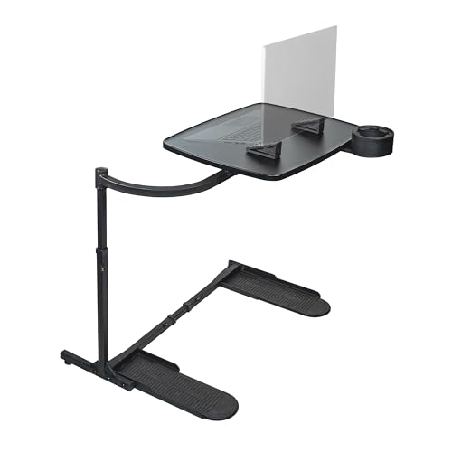 Wonder Tray Adjustable Swivel Table (Black / X-Large)