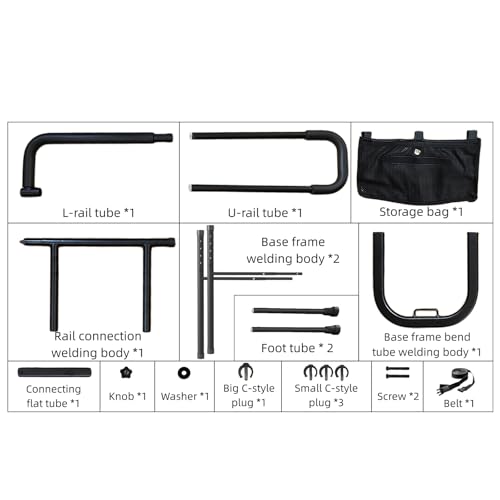 Bed Rails for Elderly Adults Safety (Matte Black)
