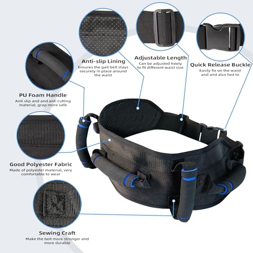 Transfer Belt for Seniors (5 handles)