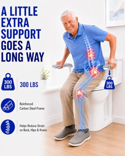 Toilet Safety Rails for Seniors