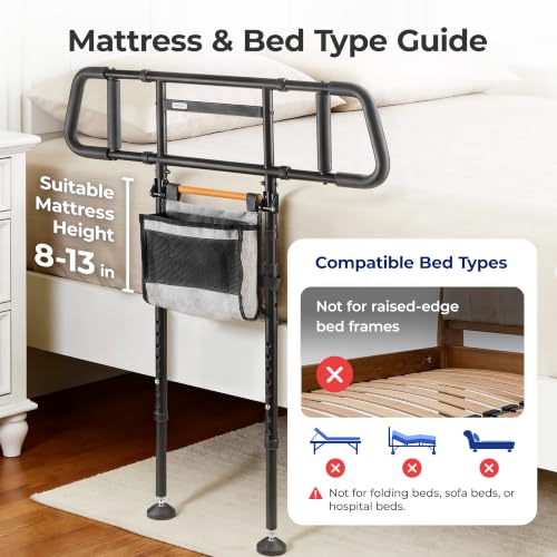 Bed Rails for Elderly Adults Safety (5-XL)