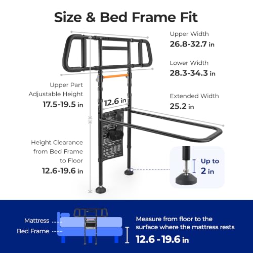 Bed Rails for Elderly Adults Safety (5-XL)