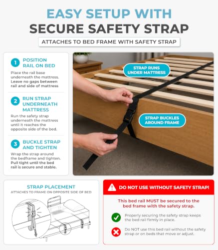 EZ Adjust Bed Rail