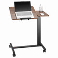 Overbed Table (Brown / Swivel Casters)