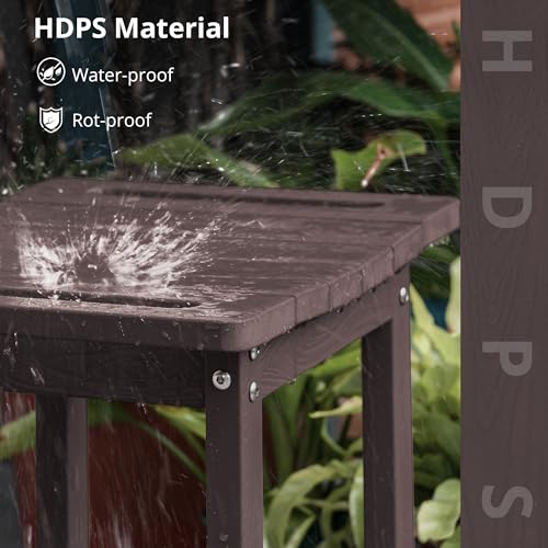 Shower Bench Stool (Espresso / Medium 18.6" * 12.6" * 16.9")