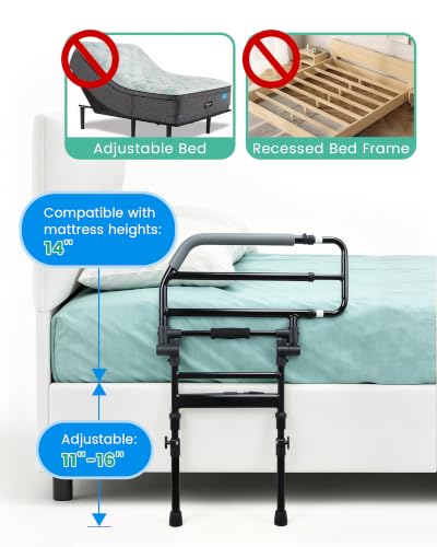 Bed Rail for Elderly Adults Safety