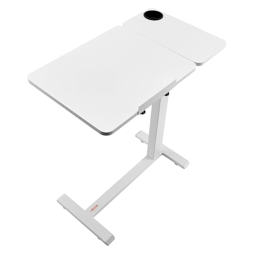 Overbed Table (White / Hidden Wheels)