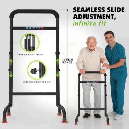 Stand Assist Aid for Elderly (Classic Black)