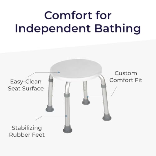 Shower Stool Adjustable Height