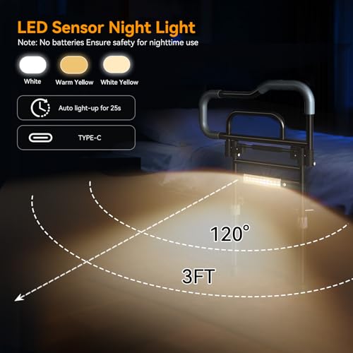 Bed Rails for Elderly Adults Safety